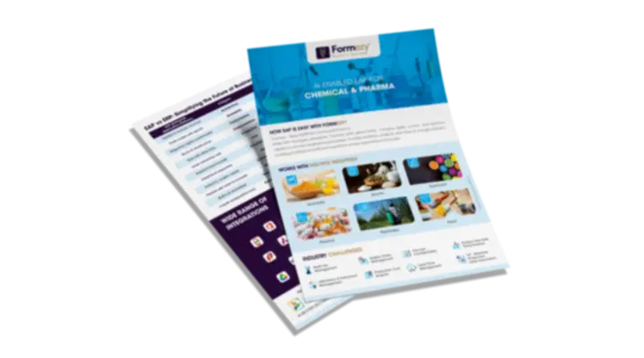 Chemical & Pharma industry brochure